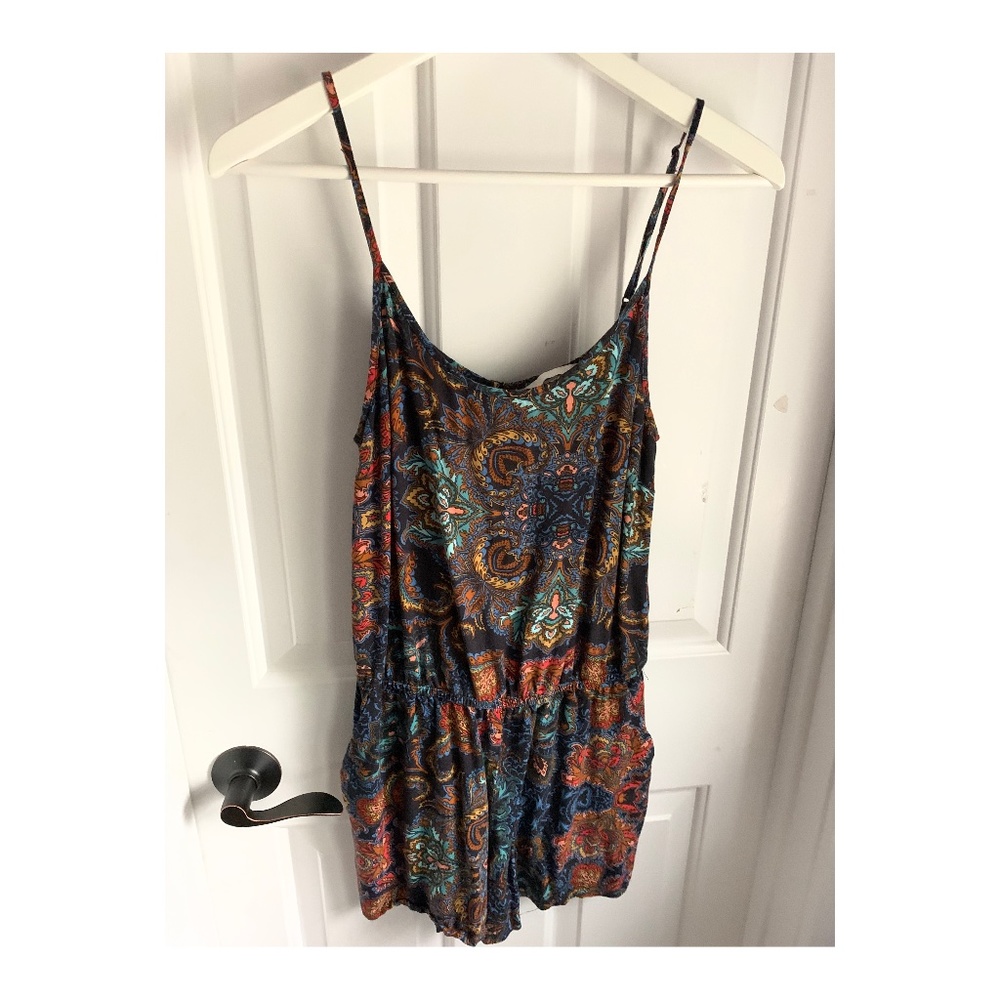 H&M Floral Printed Romper